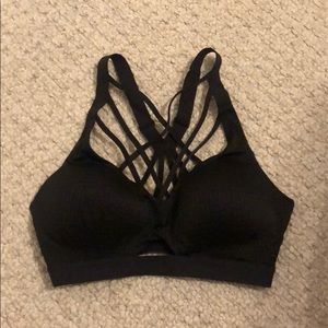 VS strappy sports bra.